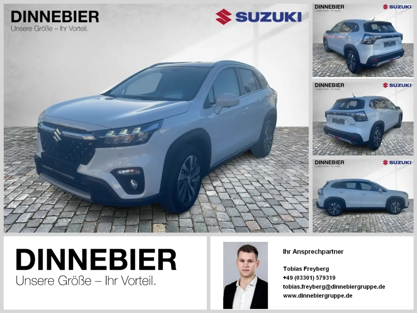 Suzuki S-Cross COMFORT+ ALLGRIP 360 SpurH KlimaA SD LM Weiß - 1