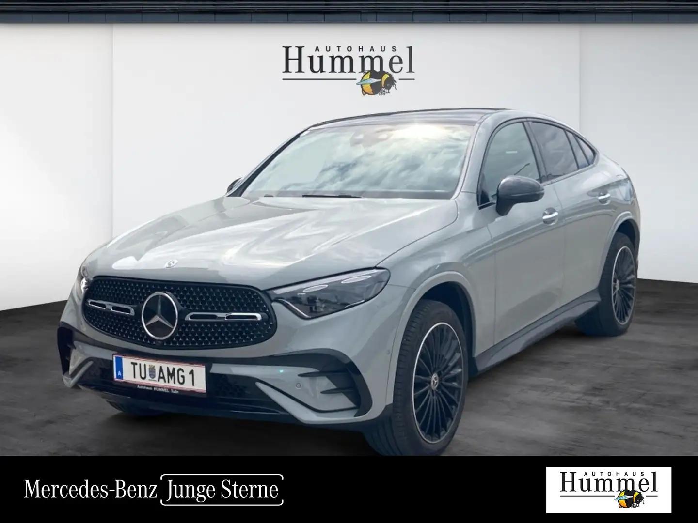 Mercedes-Benz GLC 300 de 4MATIC Coupé mit EQ Hybrid Technologie Österrei Grau - 1