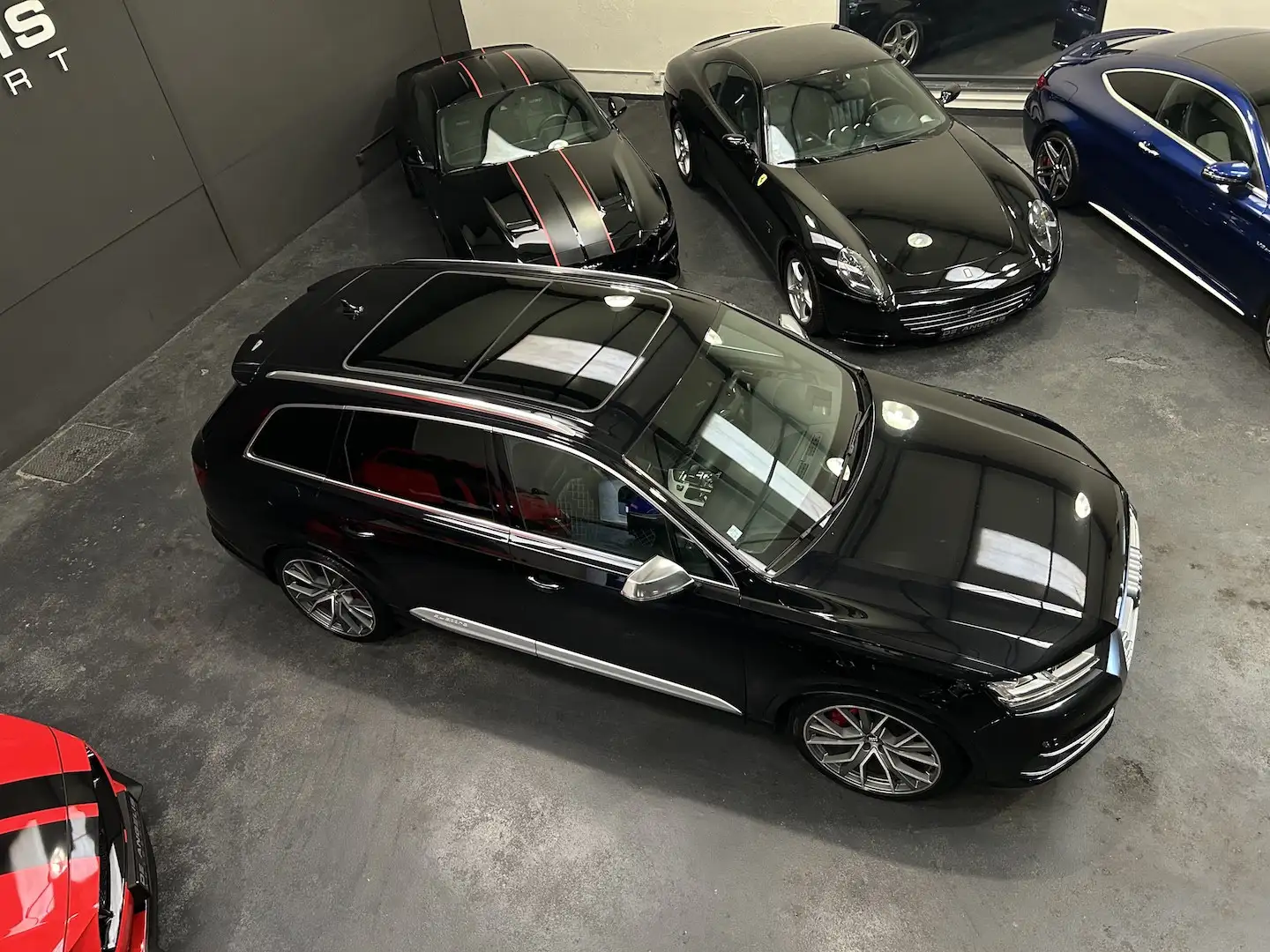 Audi SQ7 QUATTRO 4.0 V8 TDI 435 TIPTRONIC8 7 PLACES S LINE Fekete - 2
