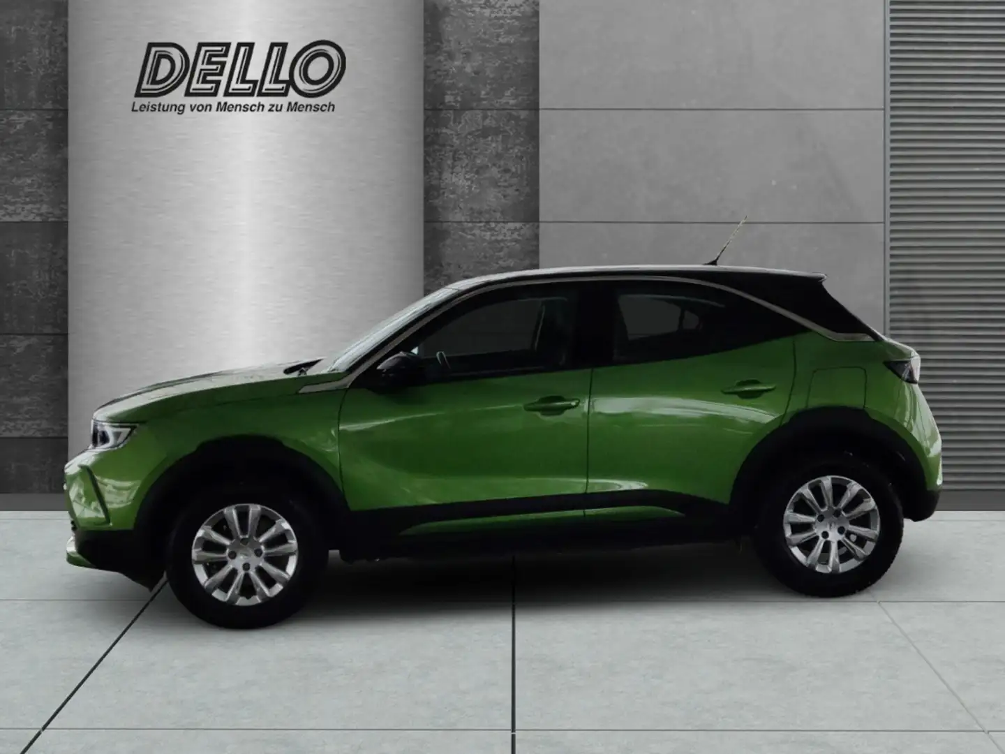 Opel Mokka-E Edition LHZ SHZ PDC Klima-A. Rückf.-K. Allwetterre Grün - 2