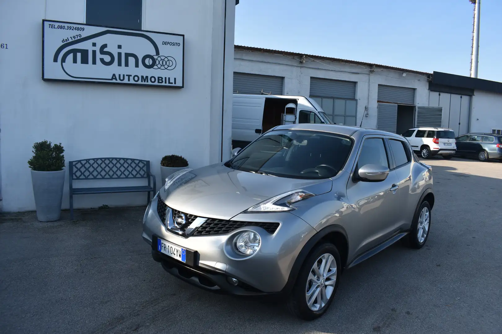Nissan Juke 1.5 dci Acenta- 2017 Plateado - 1