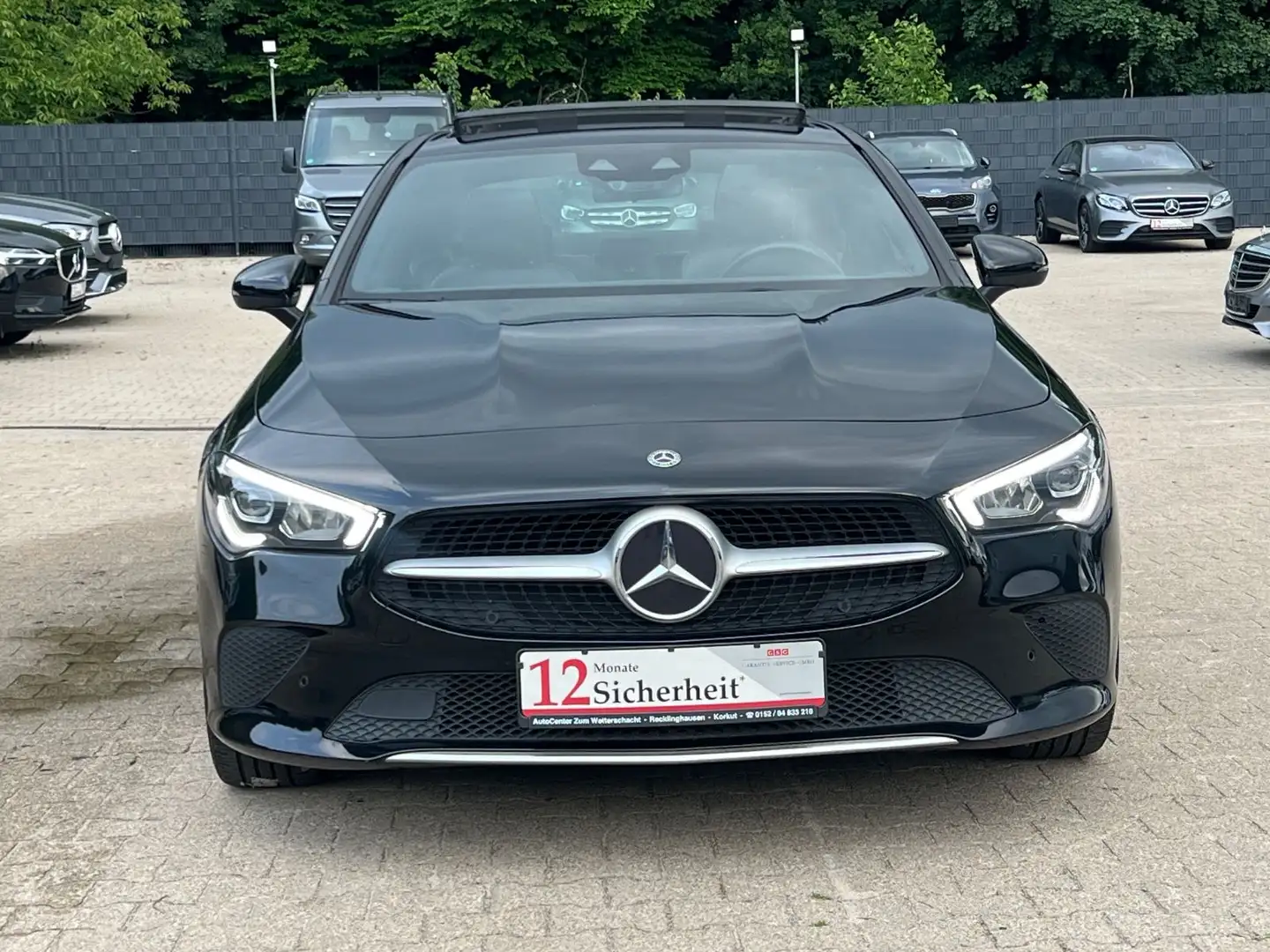Mercedes-Benz CLA 200 Coupe 7G-DCT-PANODACH Negro - 2