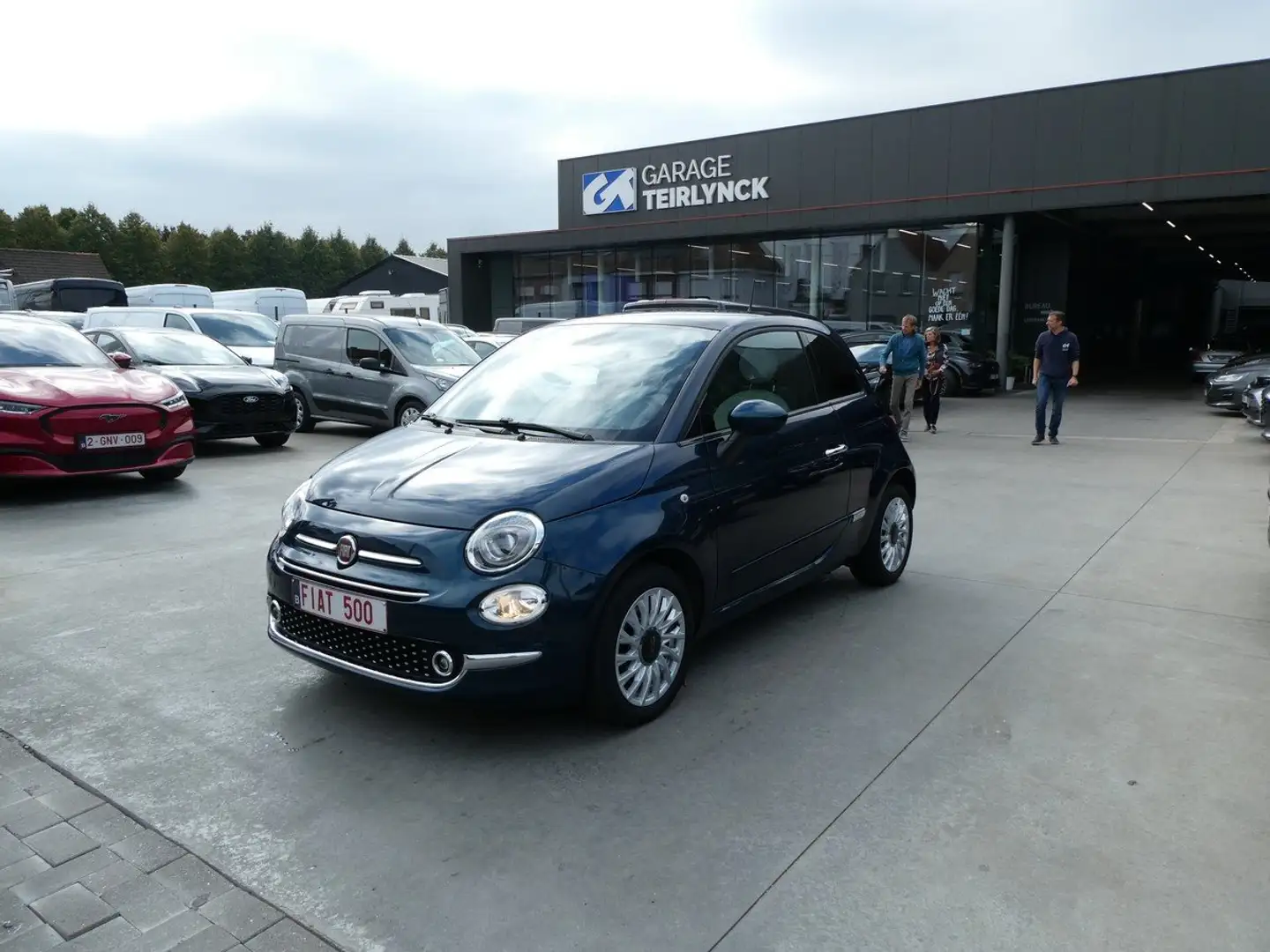 Fiat 500 1.0 i 70pk Business LUXE Carplay Pano (85908) Bleu - 2