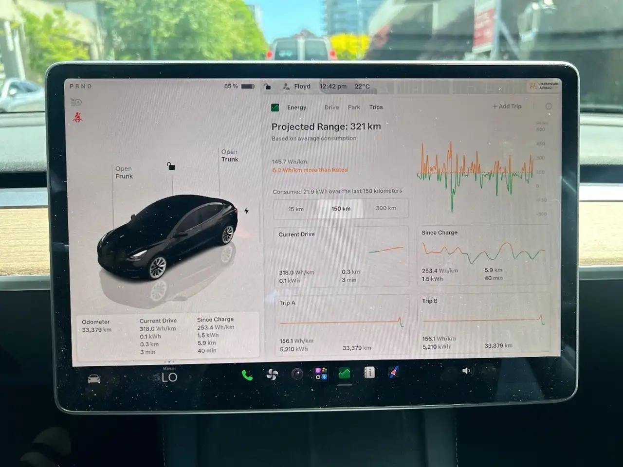 Tesla Model 3 fotografie Tesla Model 3