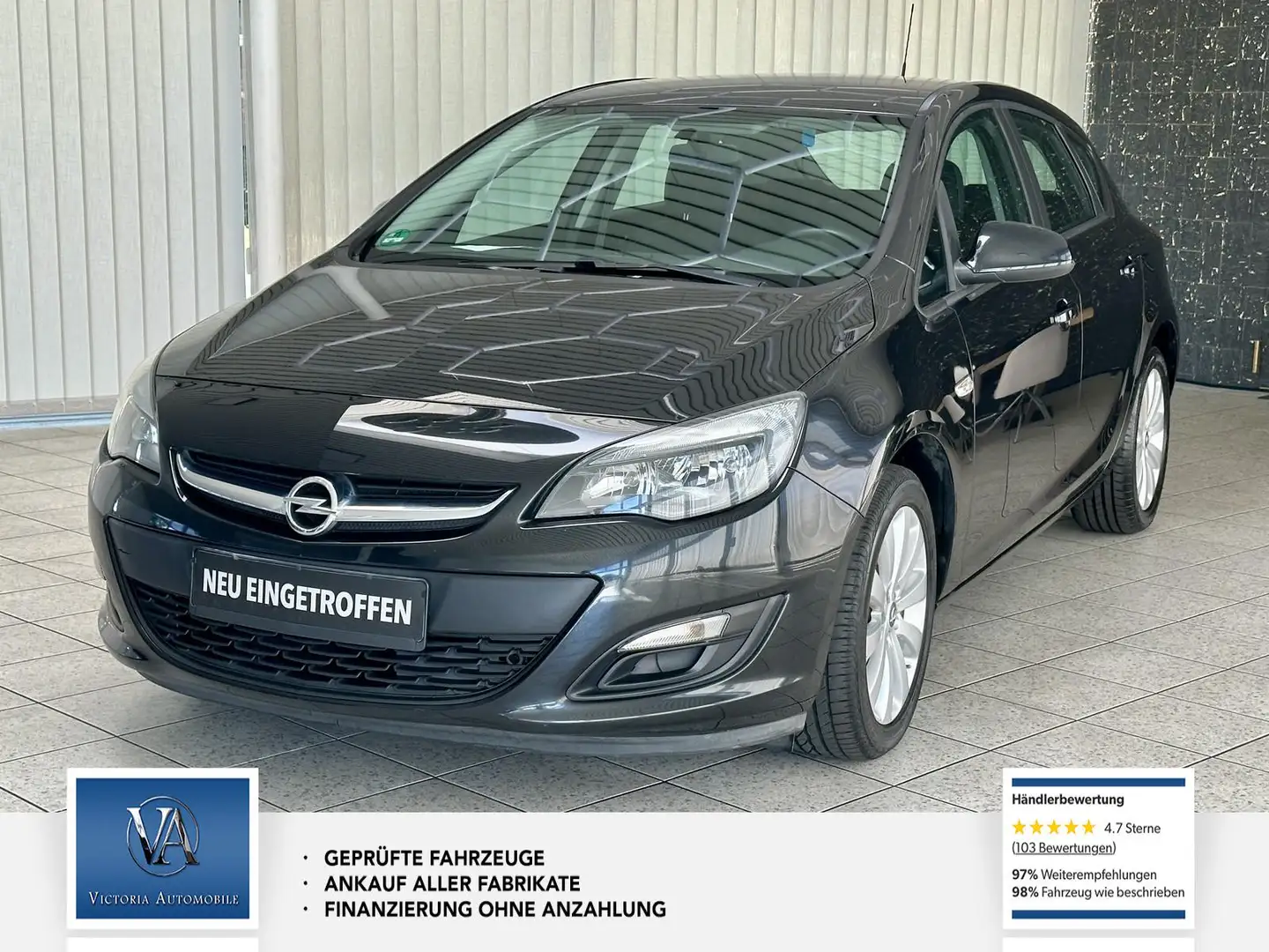 Opel Astra J 5-trg. 2 Hand, Scheckheft, Edition Schwarz - 1