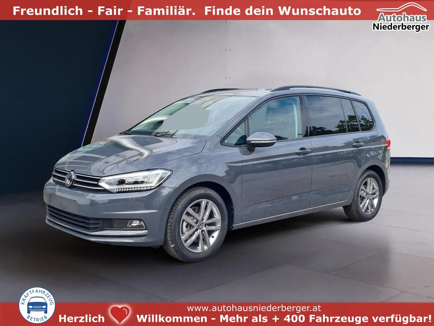 Volkswagen Touran Comfortline BMT/Start-Stopp 1.5 TSI DSG Navi+VZ... Grau - 1
