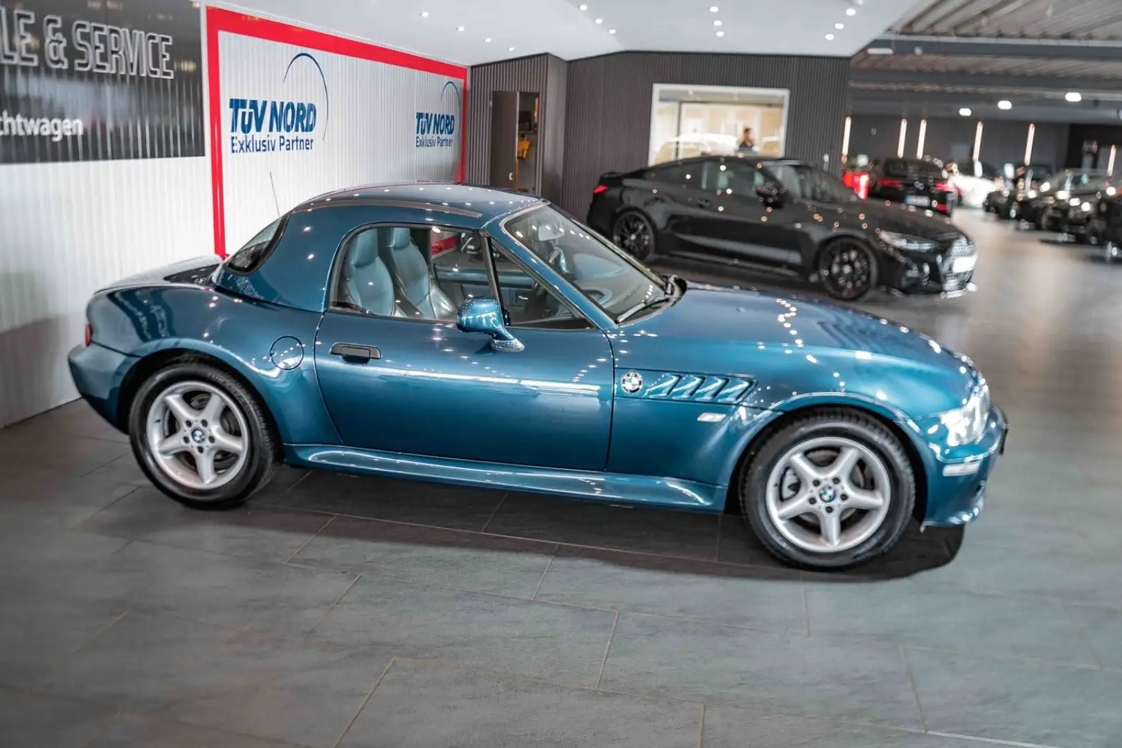 BMW Z3 Roadster 2.8 Automatik Leder 2. Hand Blau - 2