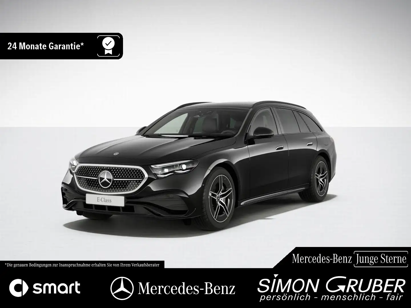 Mercedes-Benz E 300 Te AMG Superscreen Airm AHK Pano Sitzkl Nero - 1