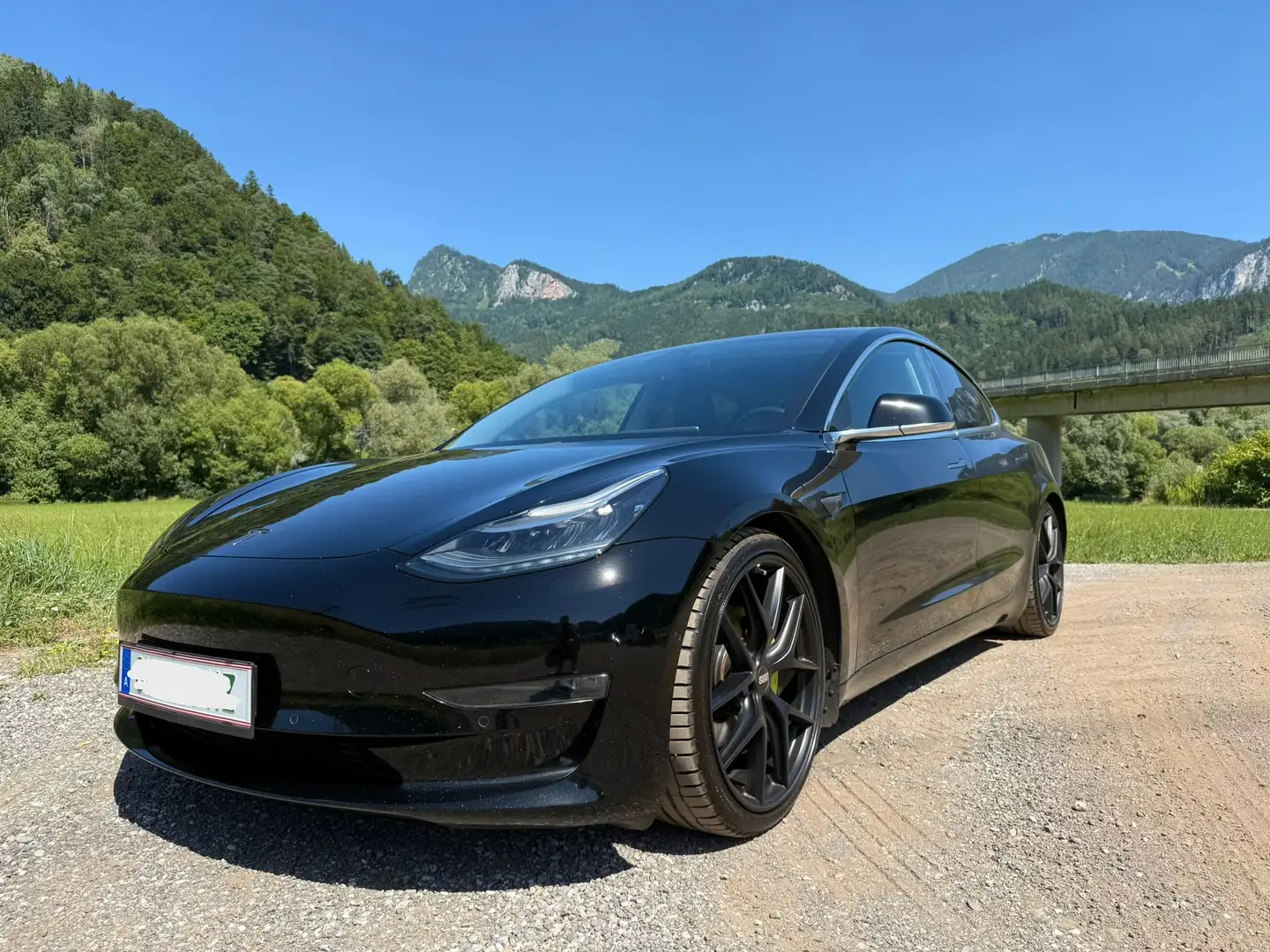 Tesla Model 3 Model 3 Long Range AWD 75kWh Schwarz - 2