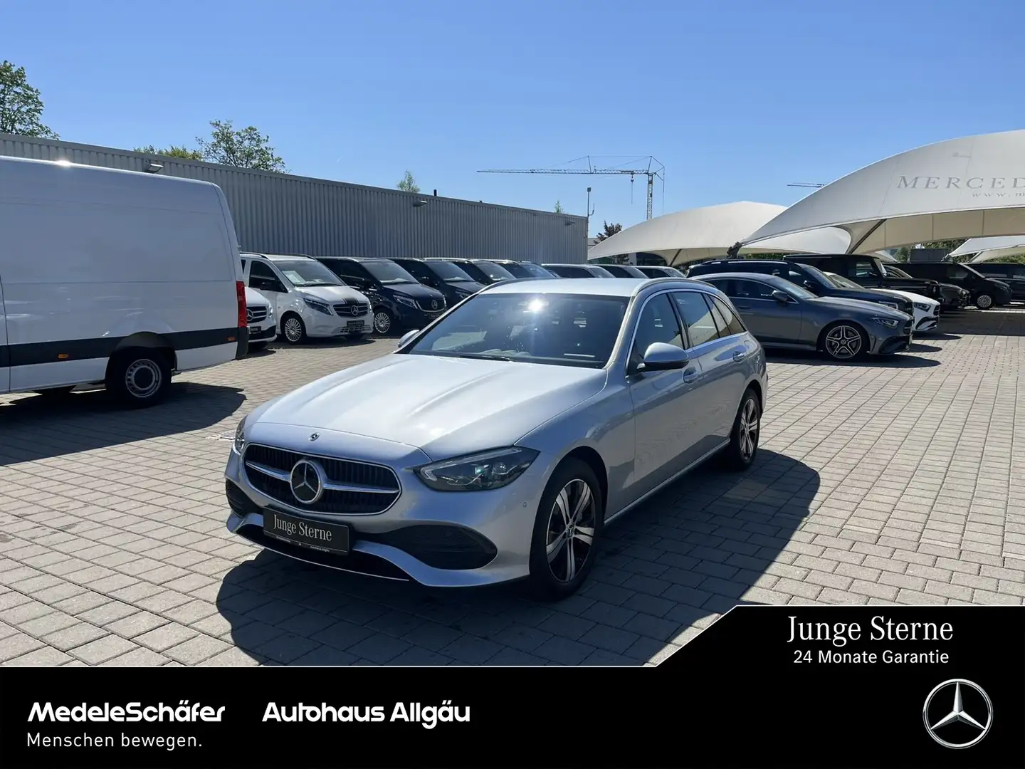 Mercedes-Benz C 300 C 300 T e Avantgarde Distronic AHK 360° Memory Silber - 1