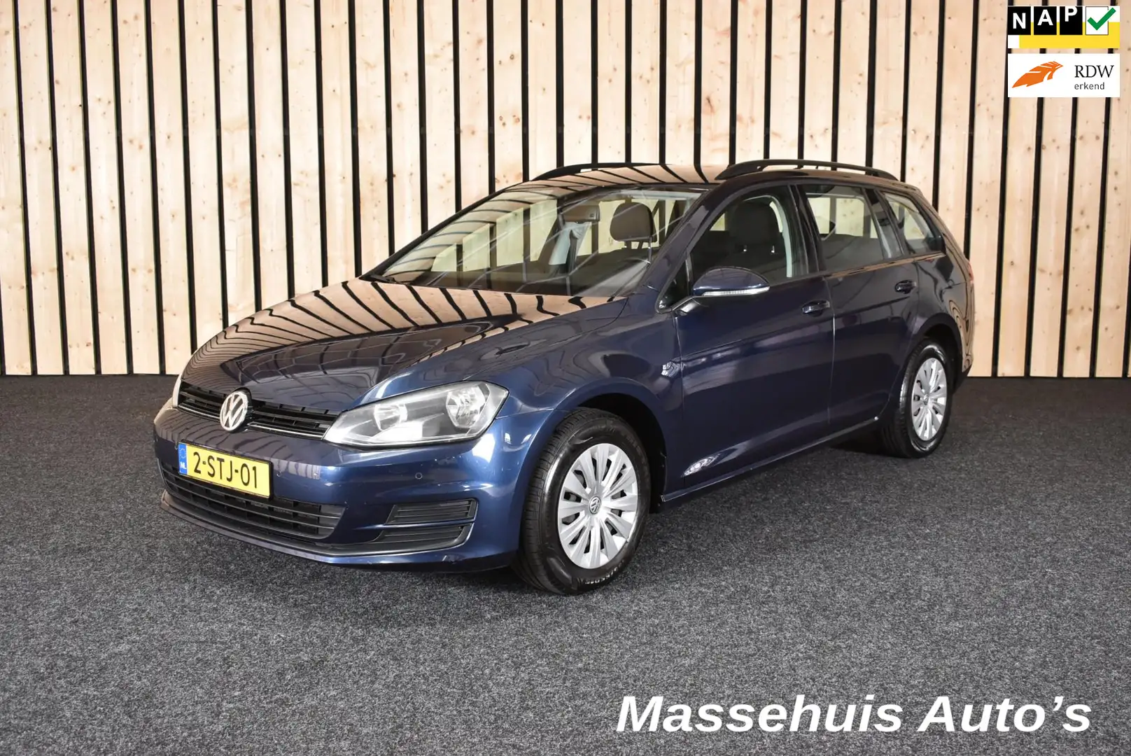 Volkswagen Golf Variant 1.2 TSI Trendline Navi Cruise Clima PDC V+A Nwe AP Bleu - 1