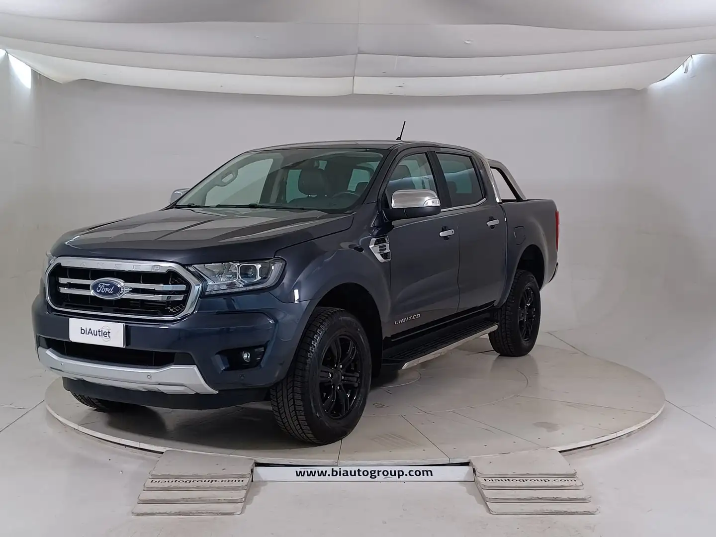 Ford Ranger VII 2019 Diesel 2.0 ecoblue double cab XLT 170cv Bleu - 1