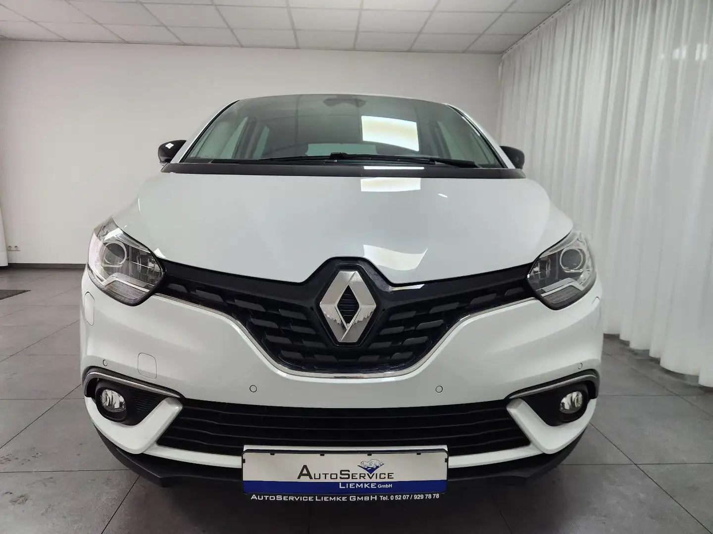 Renault Scenic DeLuxe LIMITED 140PS Aut. NAV SHZ CarPlay Blanc - 2