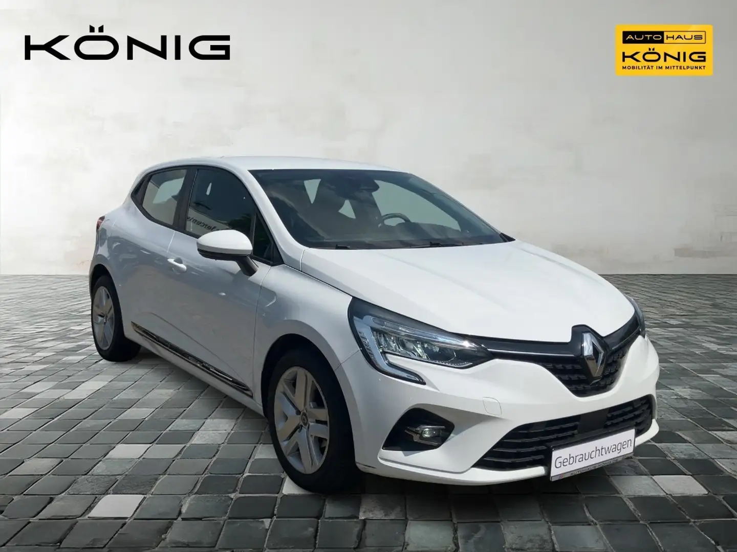 Renault Clio V Business Edition 1.0 SCe 75PS Klima Weiß - 2