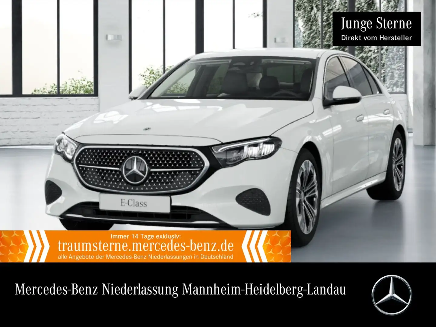 Mercedes-Benz E 300 e Hybrid Avantgarde 360° Distr. LED AHK PTS Blanco - 1