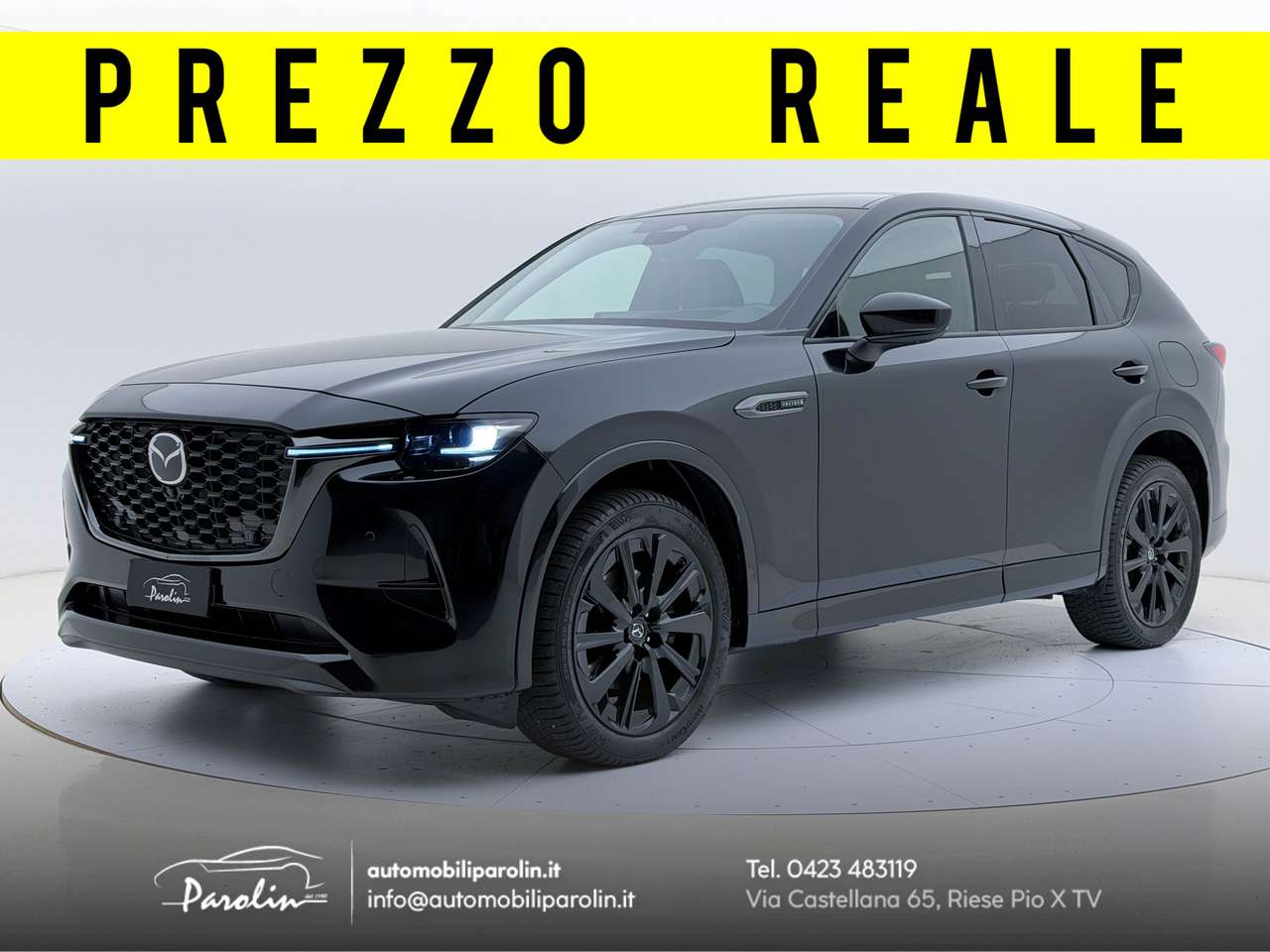 Mazda CX-60 3.3 m-hybrid boost Homura awd total Black