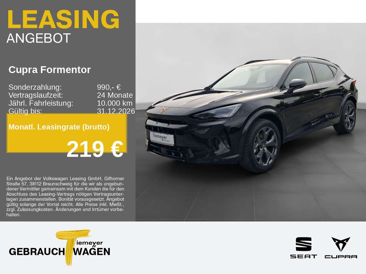 Cupra Formentor — Cupra Formentor 2.0 TDI MATRIX SUPERSPORT 360° NAVI