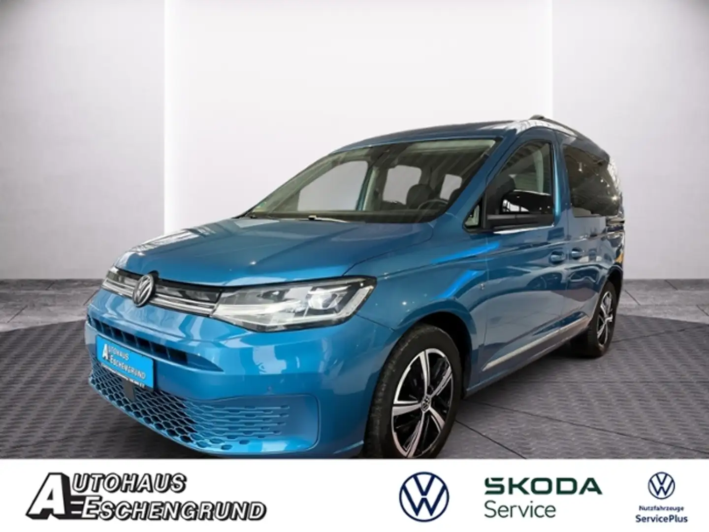 Volkswagen Caddy 1.5 TSI STYLE NAV LED GJR Blau - 1
