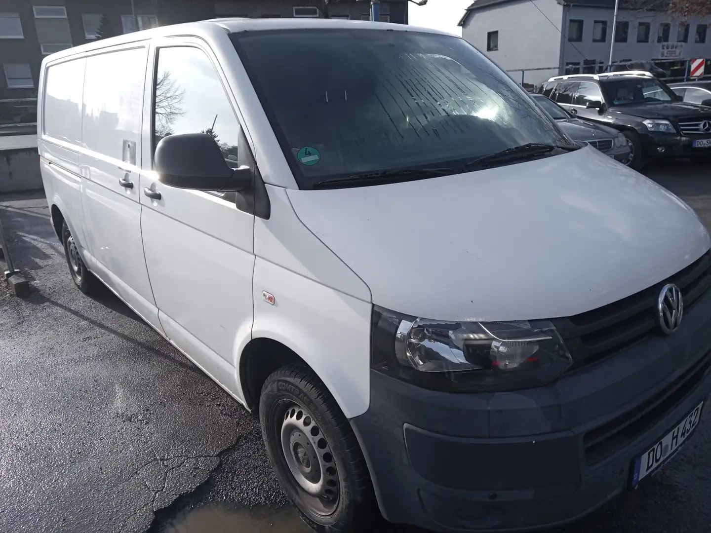 Volkswagen T5 2.0 TDI Kasten lang Blanco - 1