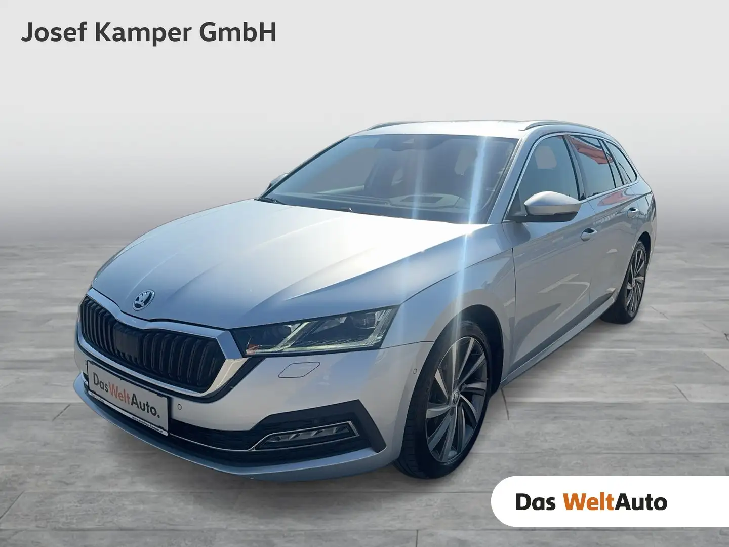 Skoda Octavia Premium TDI DSG Silber - 1