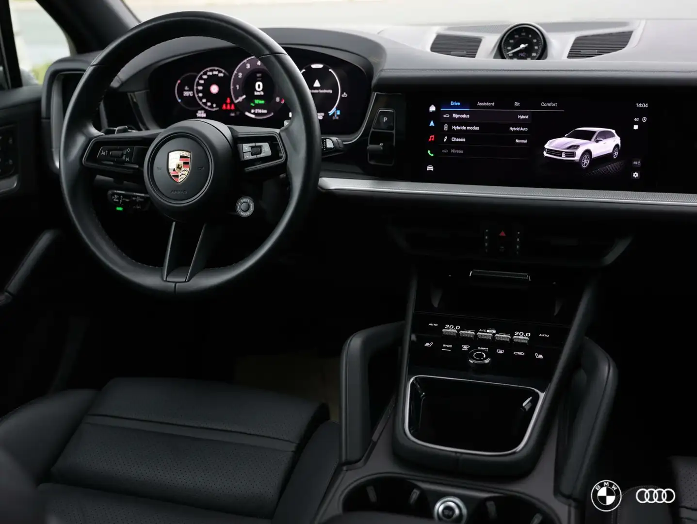 Porsche Cayenne 3.0 E-H / PANODAK / BOSE / ACC / PASM / SPORTCHRON Zwart - 2