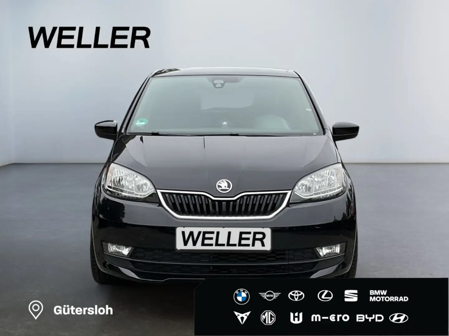 Skoda Citigo 1.0 Green tec Clever *GSD*Soundsystem*SHZ* Schwarz - 2