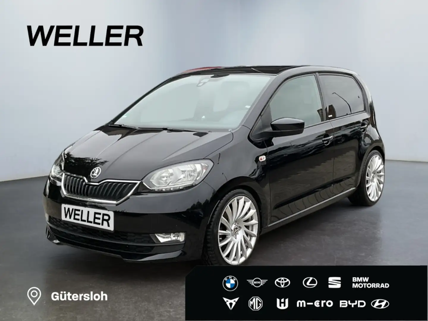 Skoda Citigo 1.0 Green tec Clever *GSD*Soundsystem*SHZ* Schwarz - 1