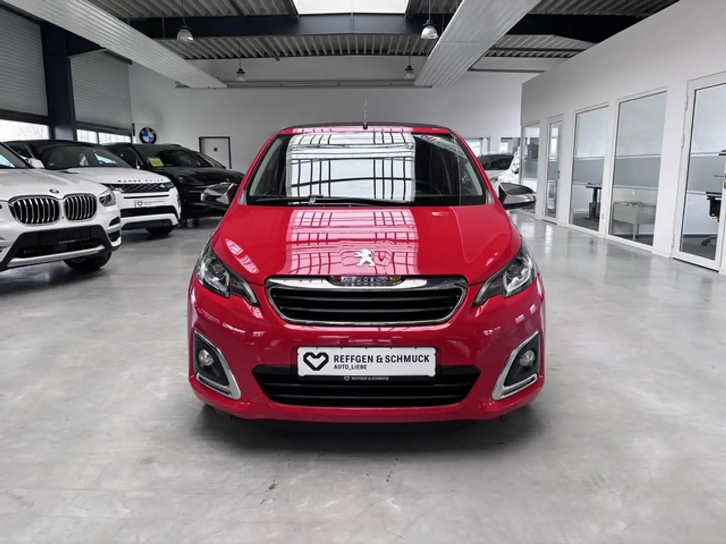 Peugeot 108 TOP STYLE E-FALTDACH+KLIMA+KAMERA+DAB+APPLE+ Rot - 2