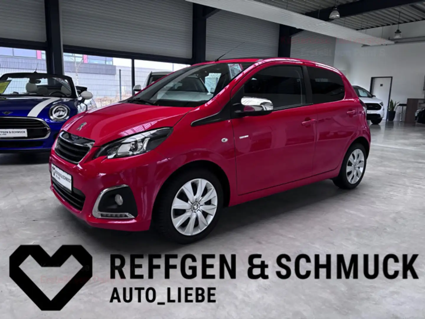 Peugeot 108 TOP STYLE E-FALTDACH+KLIMA+KAMERA+DAB+APPLE+ Rouge - 1
