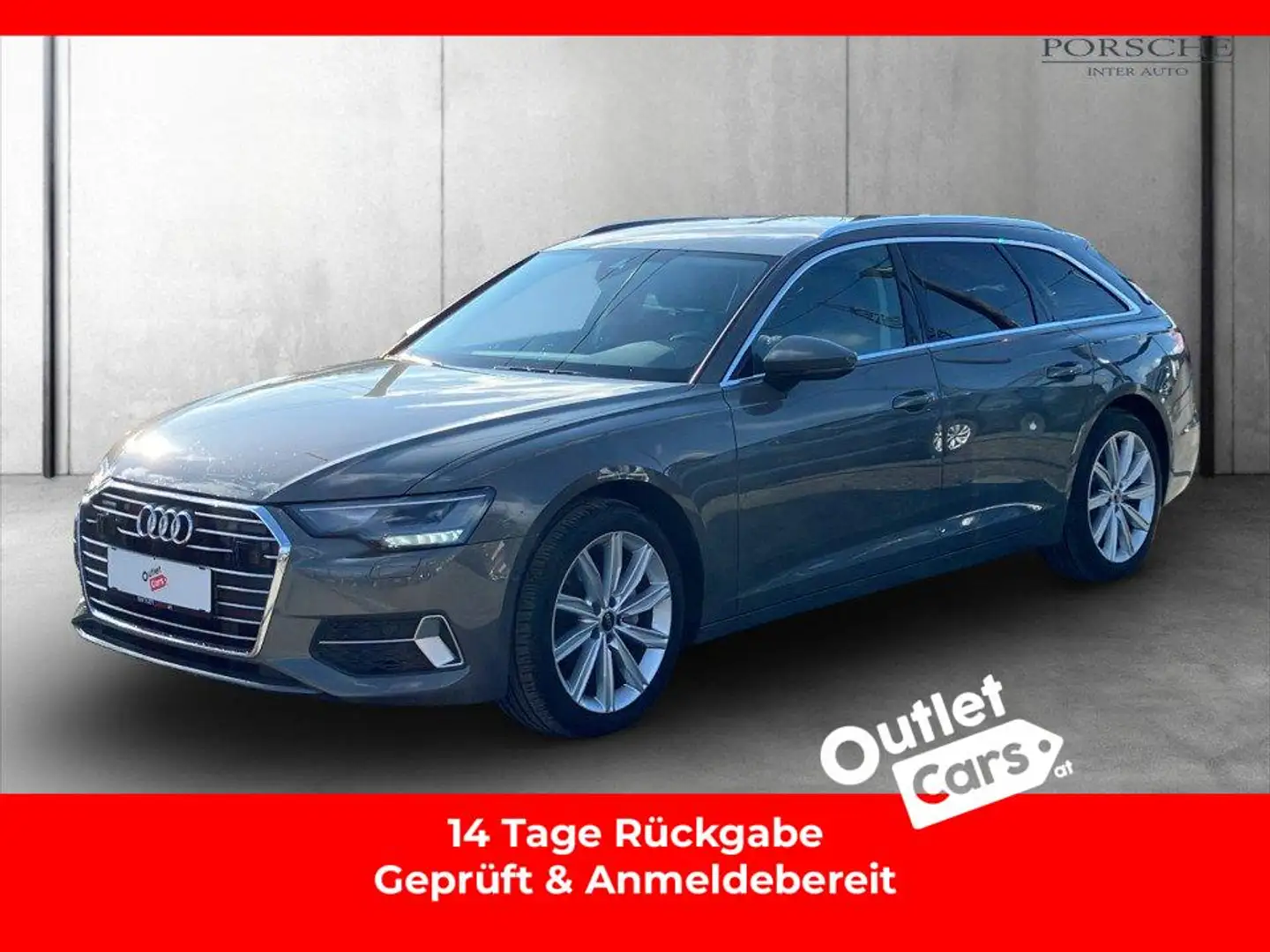 Audi A6 Avant 40 2.0 TDI quattro sport LED+LEDER+NAVI Grau - 1
