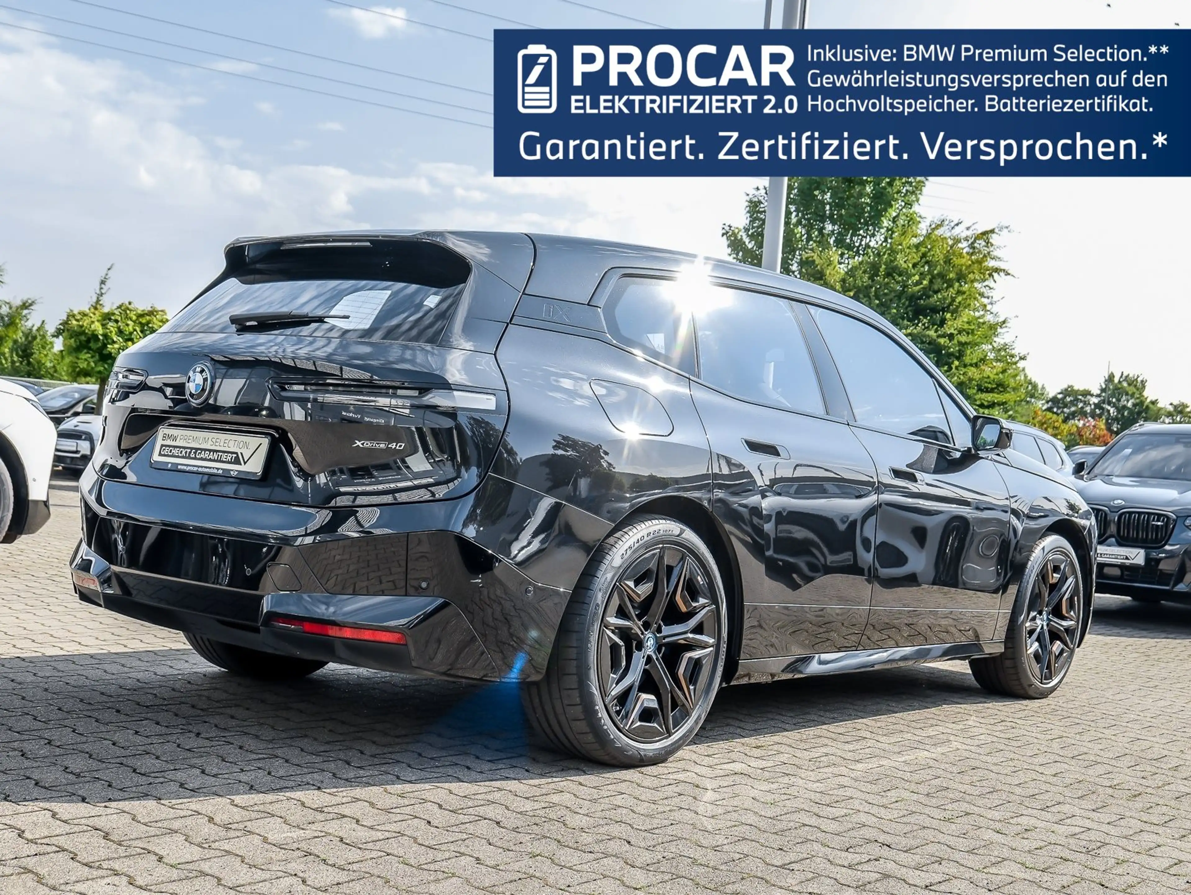 BMW iX xDrive40 M Sport HUD+Skylounge+Laser+ACC+H/K+AHK+M — photo 2