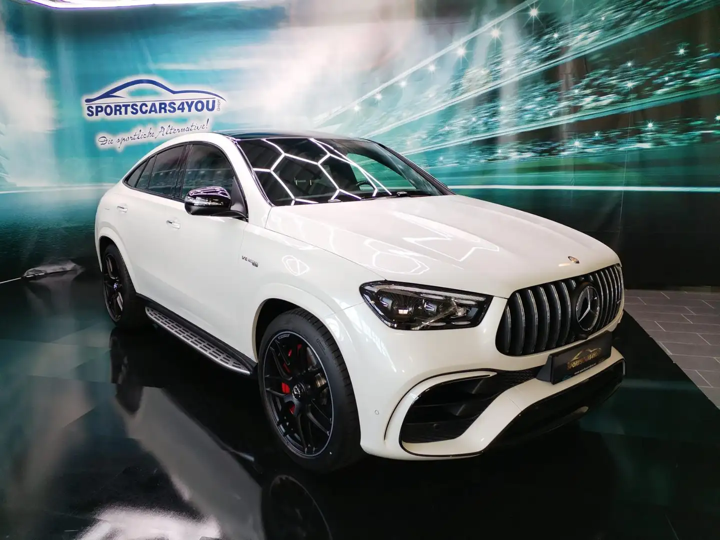Mercedes-Benz GLE 63 AMG GLE 63 S AMG 4Matic+ Coupe White - 2