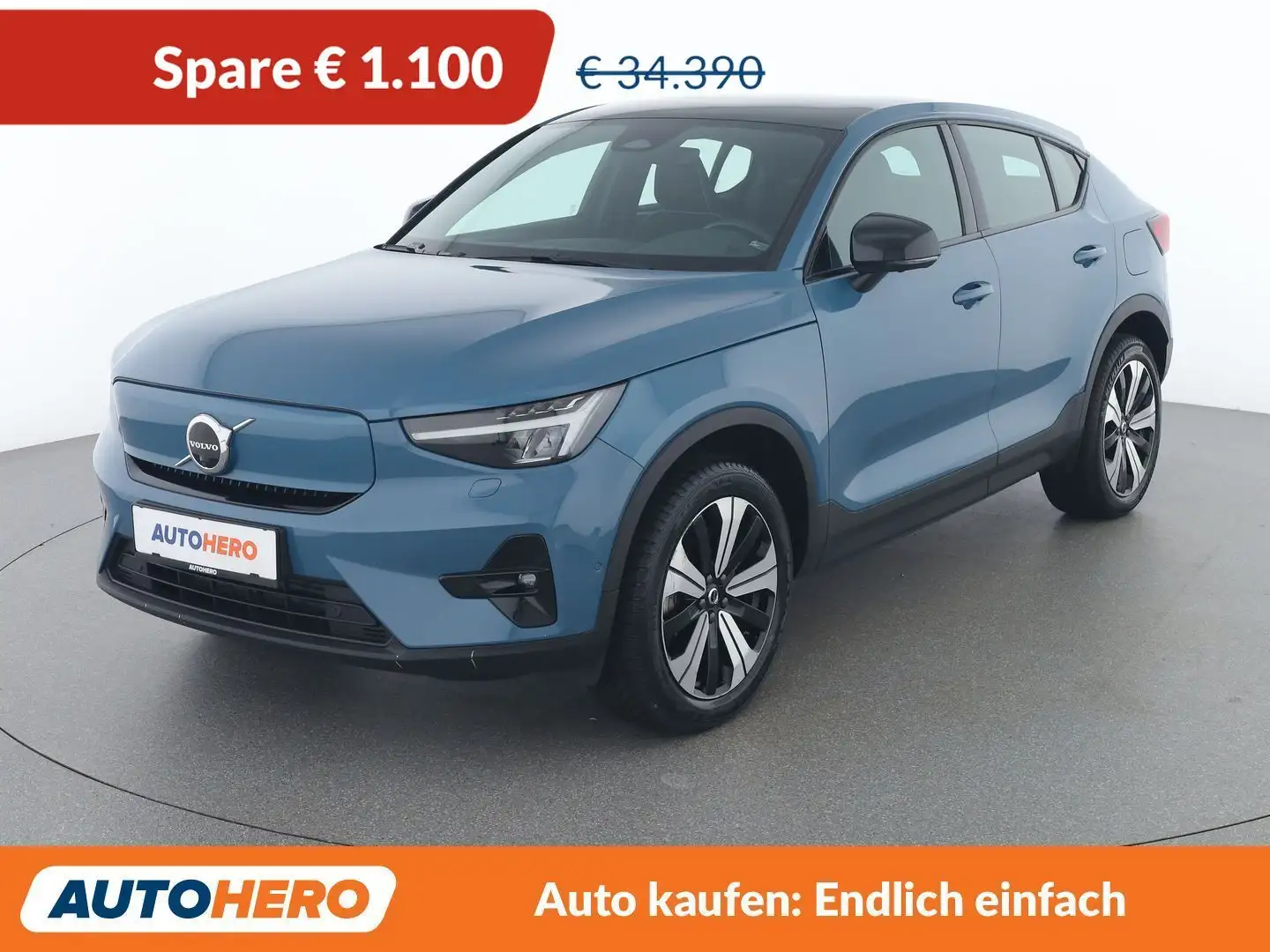Volvo C40 Recharge Twin Pure 300 kW Ultimate AWD Blau - 1