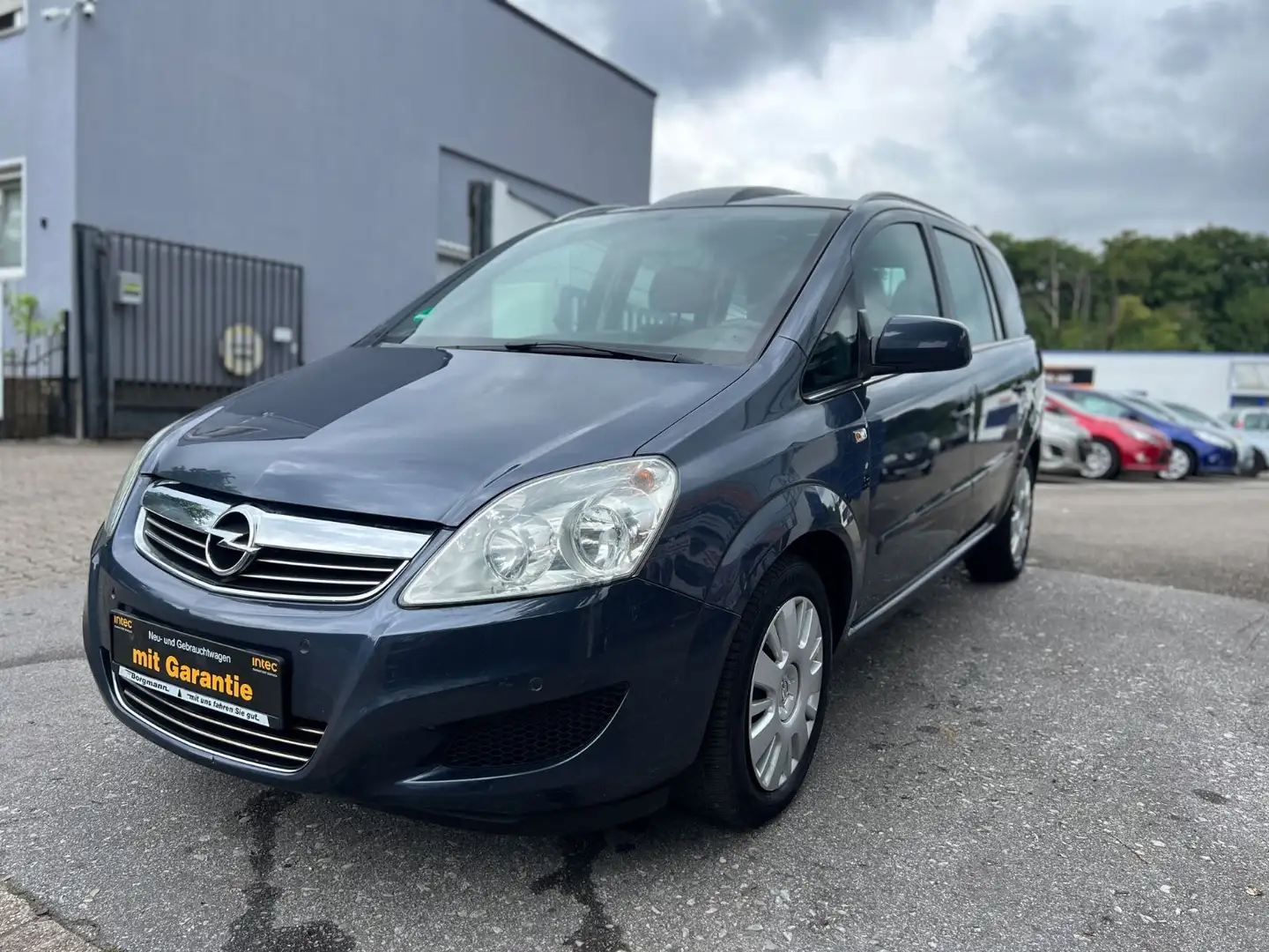 Opel Zafira B Edition*PDC*PANO*KLIMA*CNG*2-HDTÜV NEU Bleu - 1