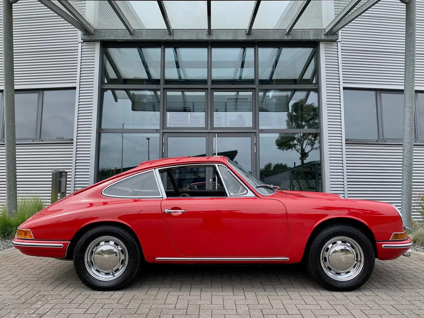 Porsche 911 2.0 SWB,1.Hd, 57750km, Schiebedach, Matching Rot - 2