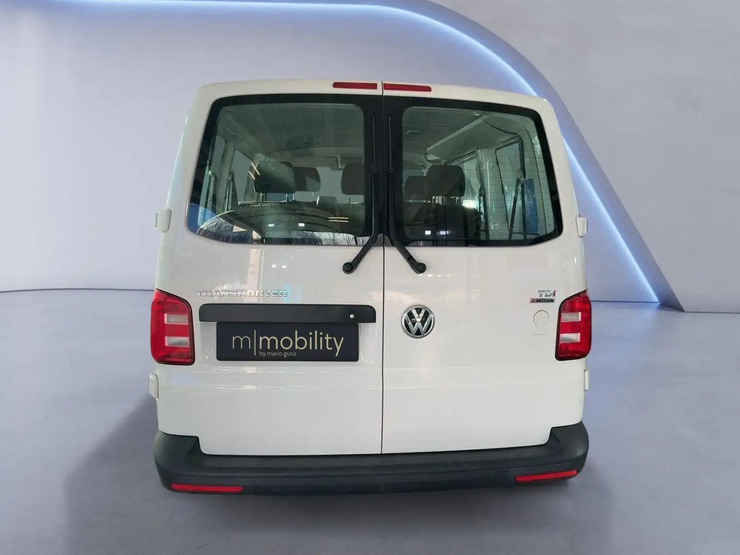 Volkswagen T6 Transporter 2.0 TDI Allrad Kombi 9 Pers. | MwSt ausweisbar ... Weiß - 2