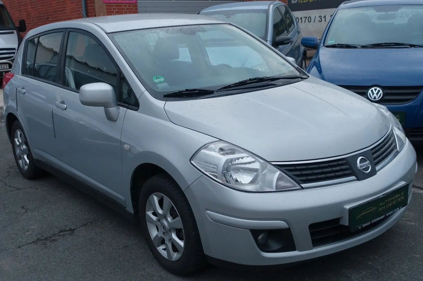 Nissan Tiida Acenta 1.6*AHK*KLIMA*TEMPOMAT*BC*56.526KM* Ezüst - 1