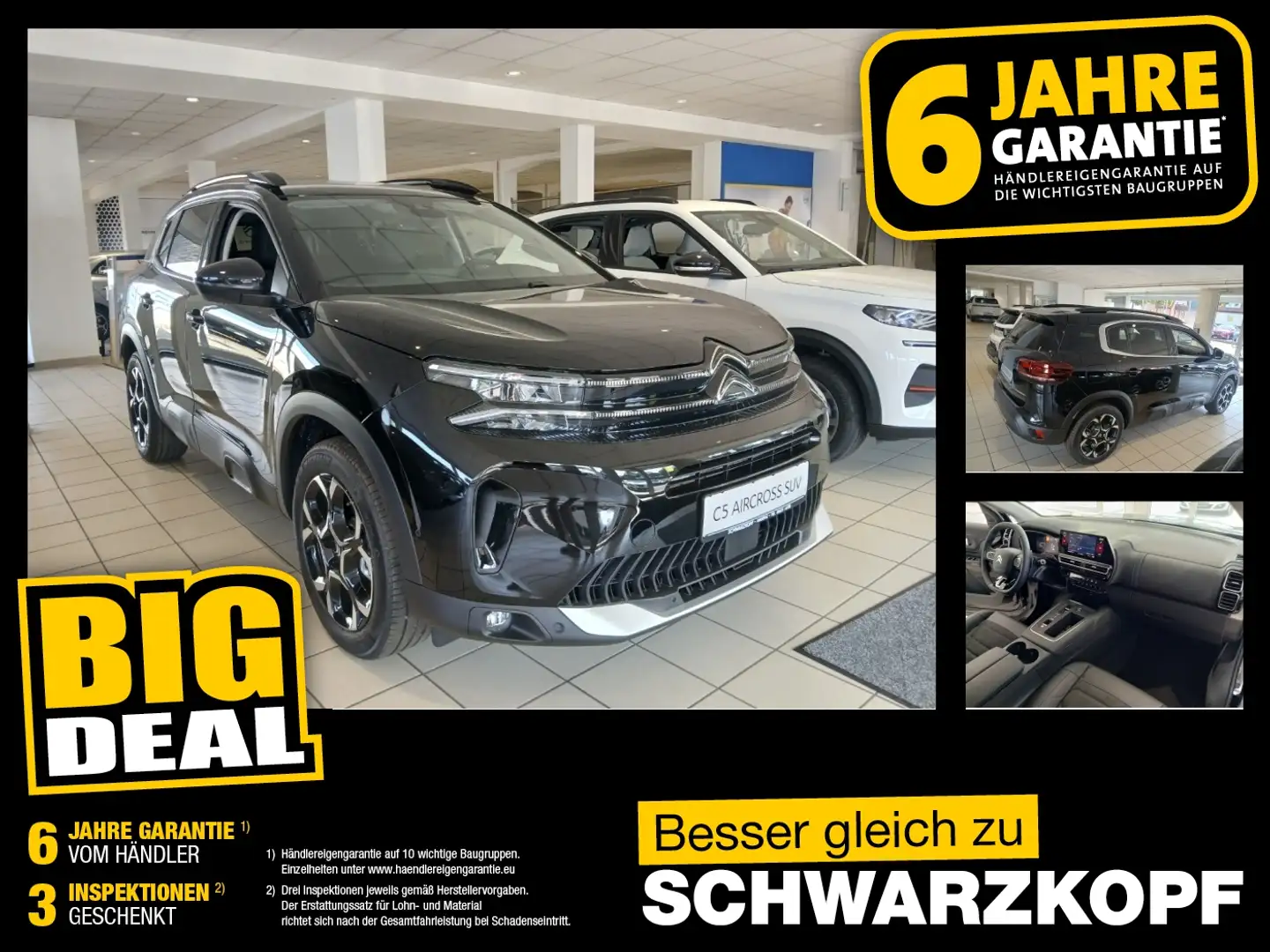 Citroen C5 Aircross 1.2 136 MAX FLA SpurW KeyLess Navi Negru - 1