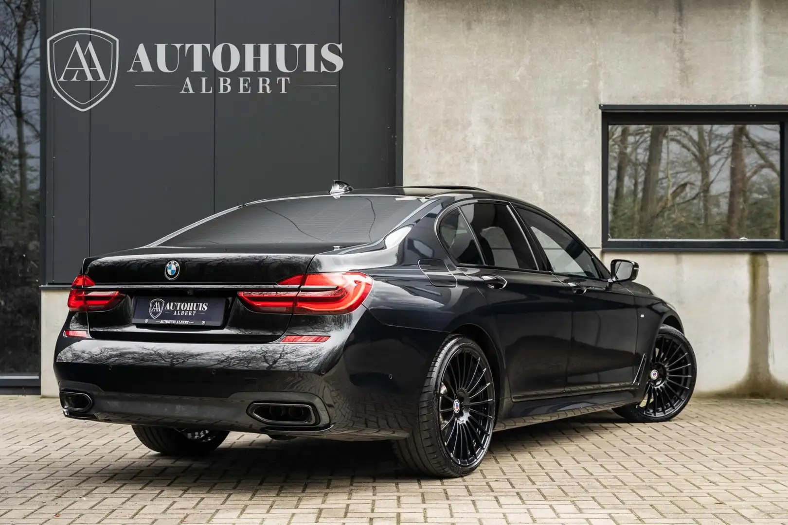BMW 750 7-serie BMW 750i xDrive M Sport Alpina 21'' Pano B Negro - 2