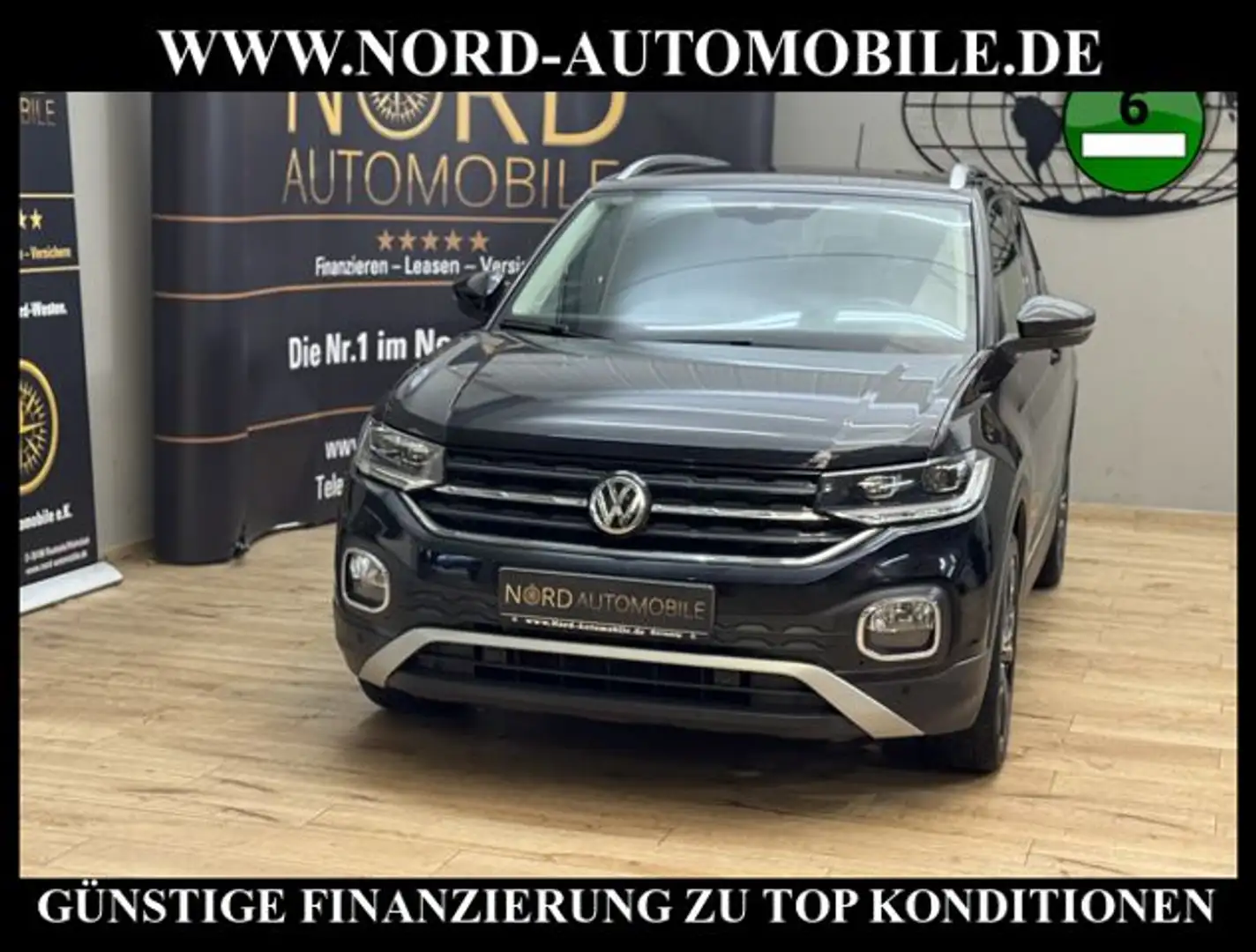 Volkswagen T-Cross Highline 1.0 TSI Navi/LED/ACC/18 Highline Schwarz - 1