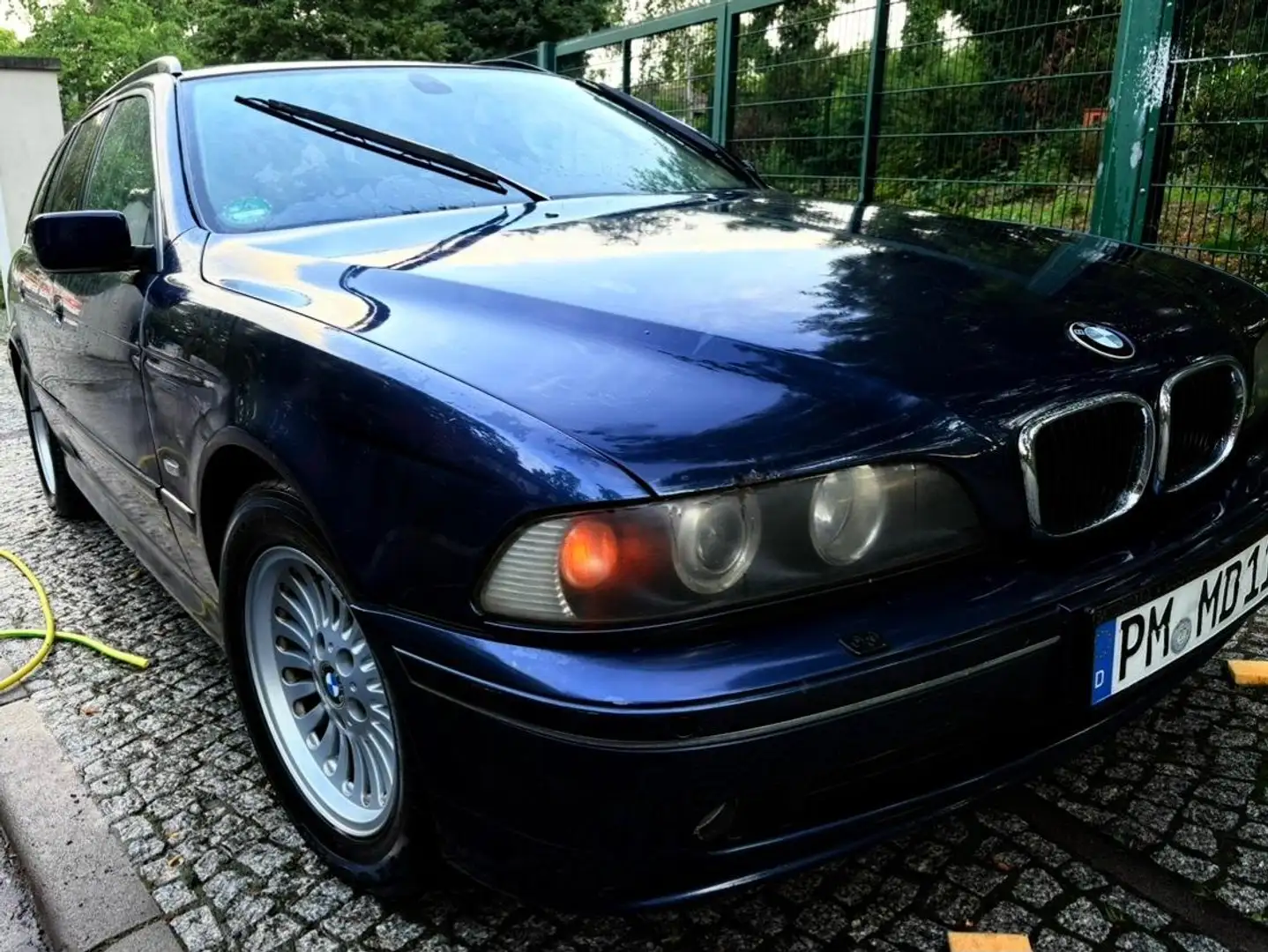 BMW 525 525i touring Blau - 2