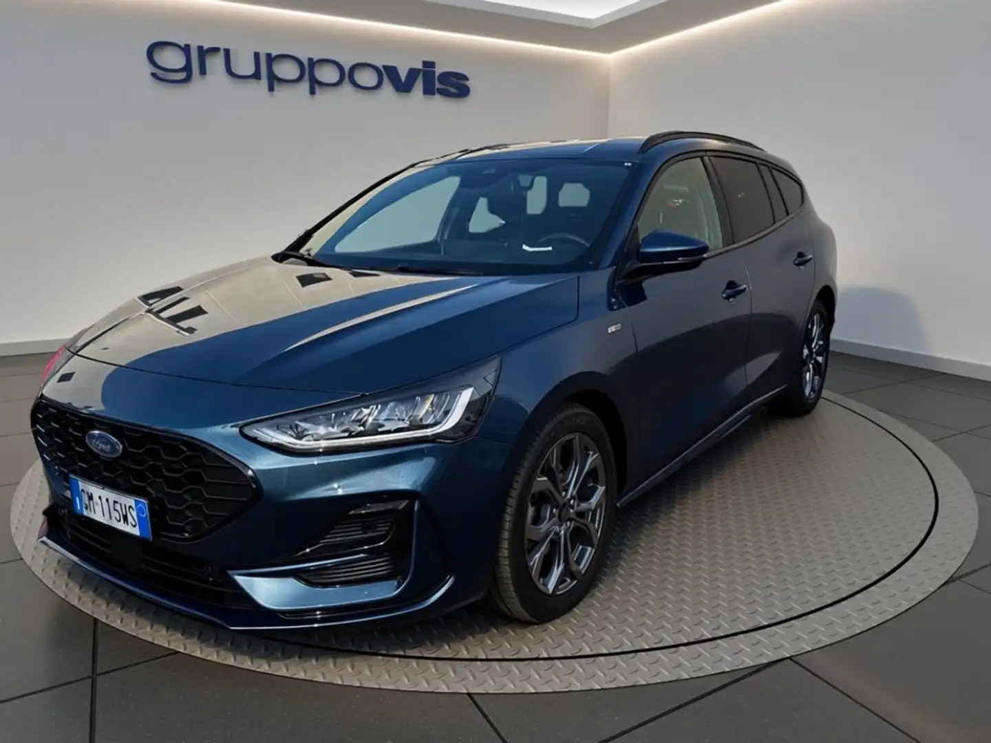 Ford Focus SW m-hybrid ST-Line X Automatica Blu/Azzurro - 1