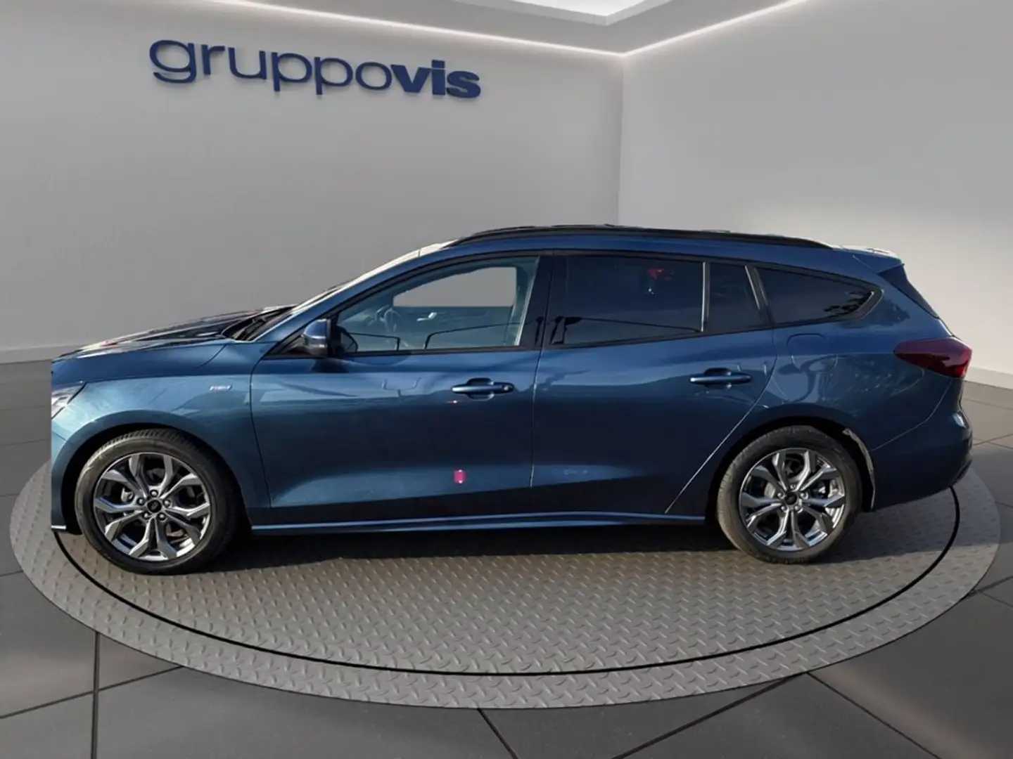 Ford Focus SW m-hybrid ST-Line X Automatica Blu/Azzurro - 2