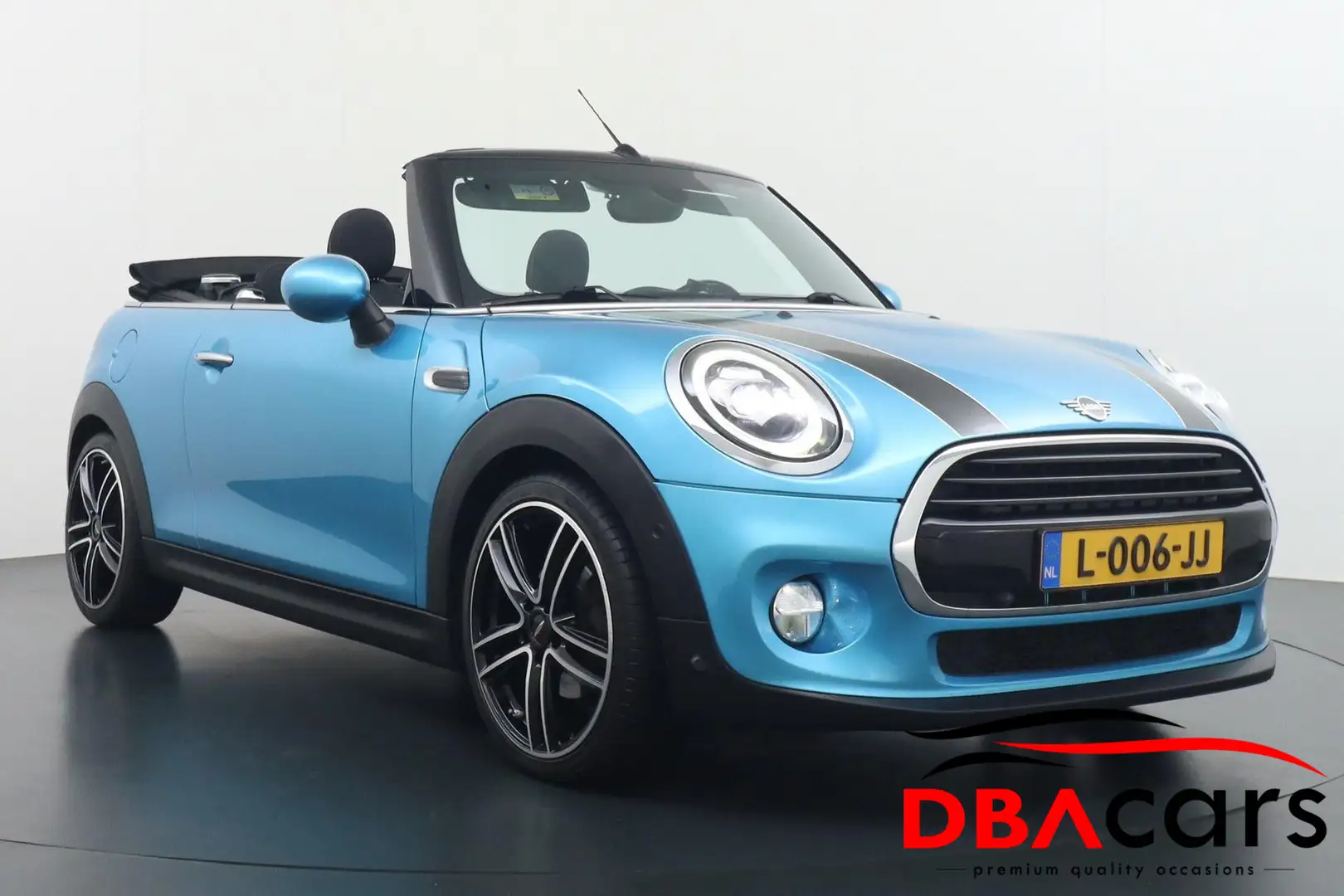 MINI Cooper Cabrio 1.5 Aut Led Stoelverw. Blauw - 1