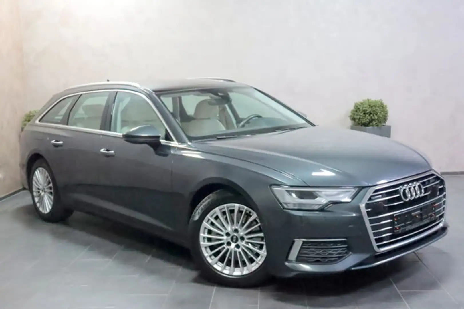 Audi A6 Avant 45 TDI Quattro AHK CAM PANO LED B&O Gris - 2