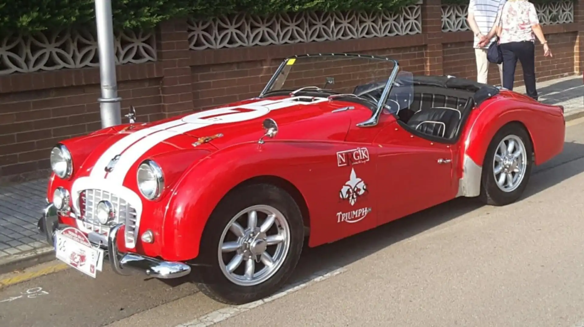 Triumph TR3 Piros - 1