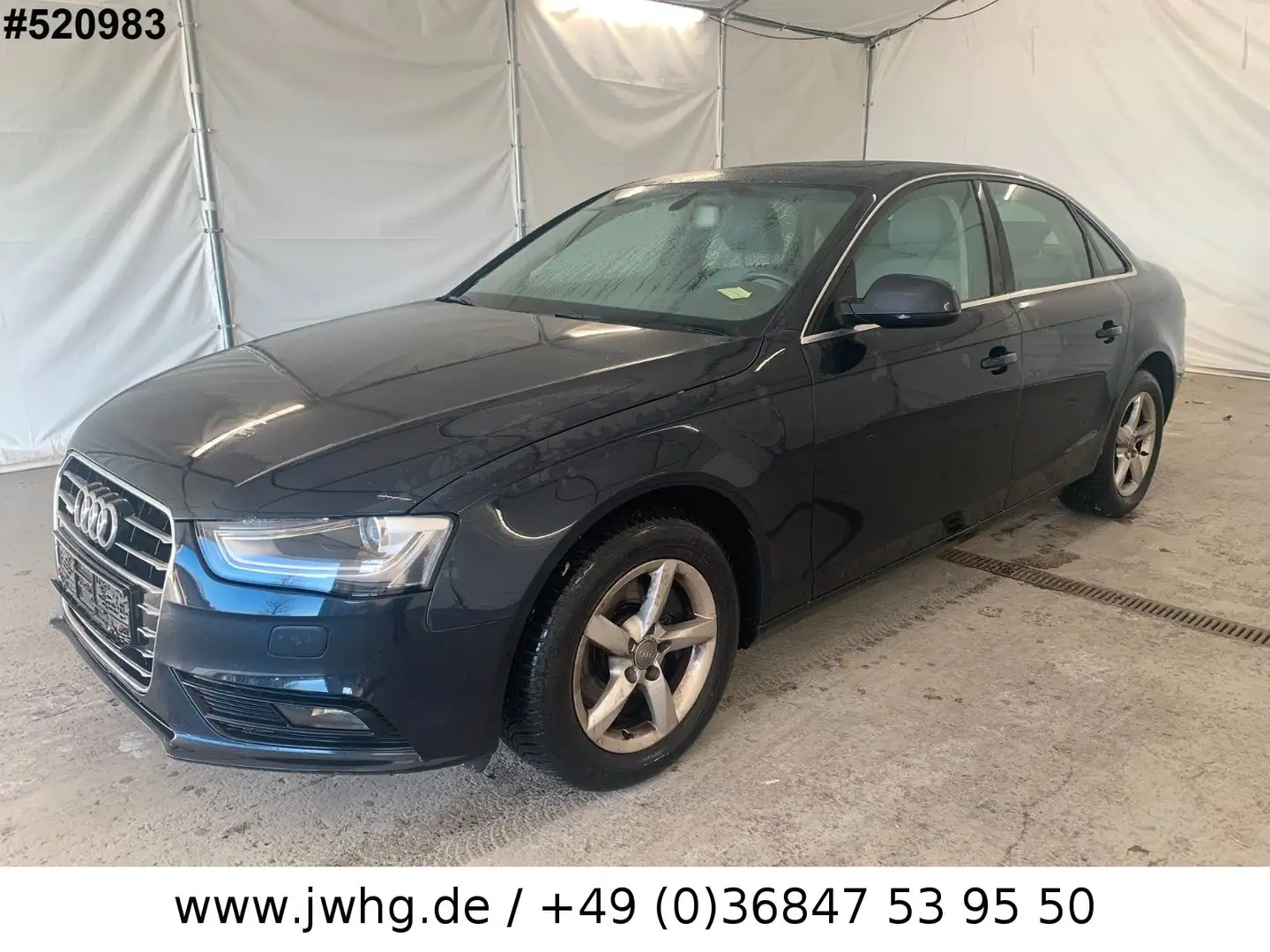 Audi A4 quattro Xen Nav+ StndHz Glasd Alcantara SpoSi Blau - 1