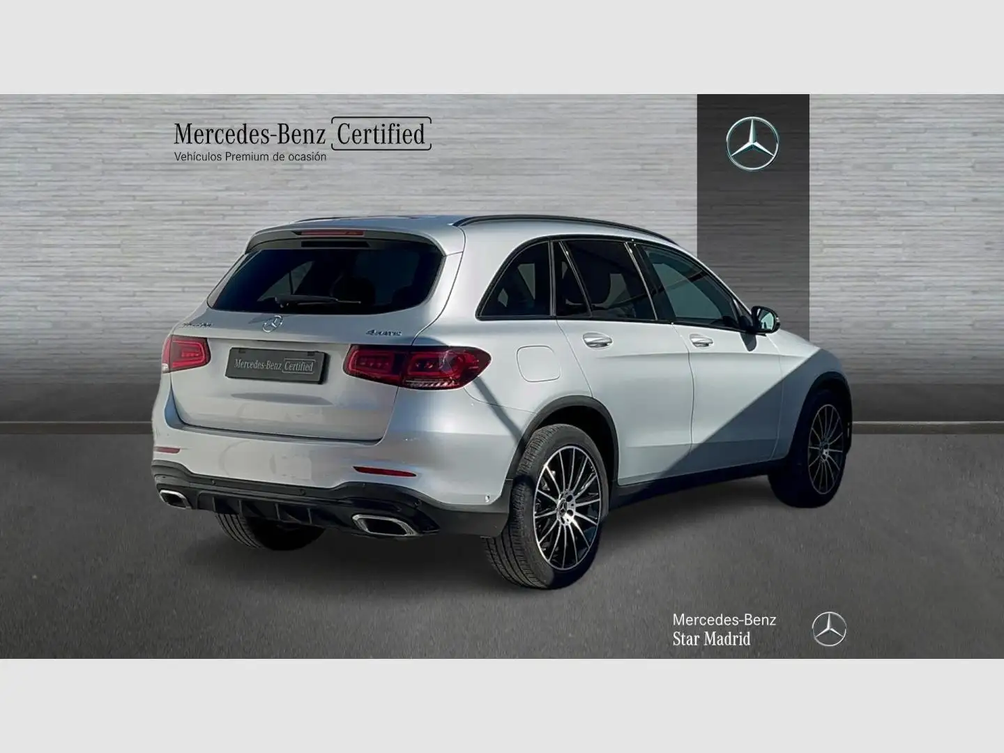 Mercedes-Benz GLC 220 d 4Matic AMG Line (EURO 6d) Plateado - 2