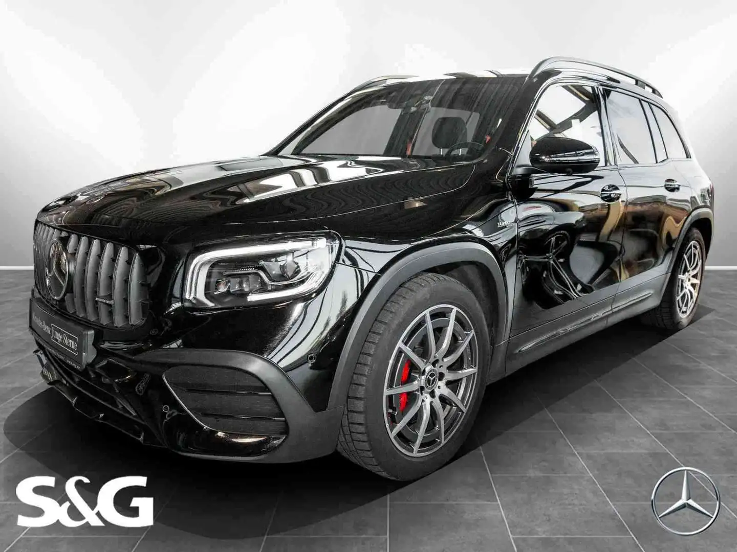 Mercedes-Benz GLB 35 AMG 4M 360°+Pano+HUD+Sitzhzg+Keyless-GO Noir - 1