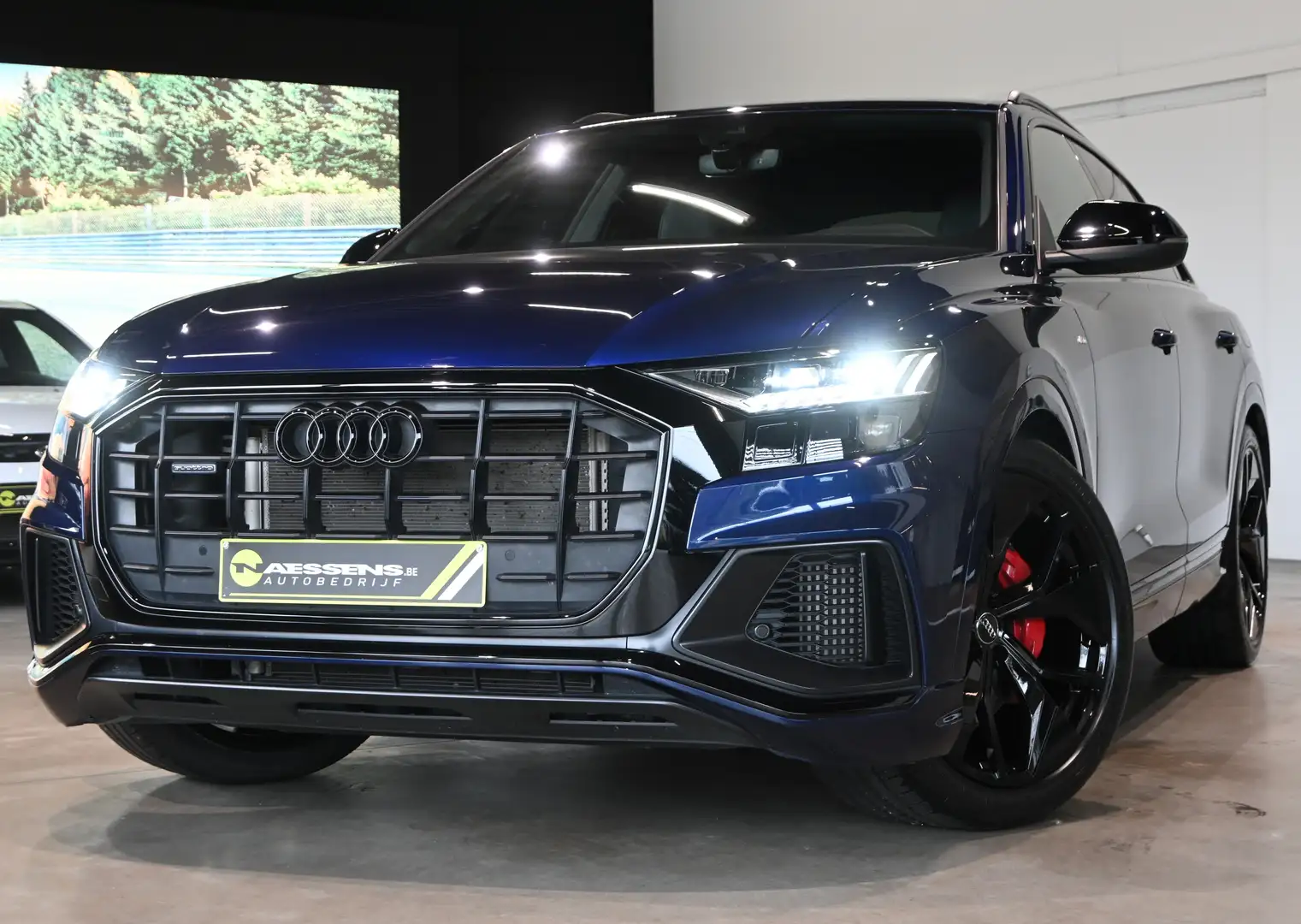 Audi Q8 60 TFSIe Quattro S-Line **LED/LEDER/CAM/NAV/CC** Azul - 1